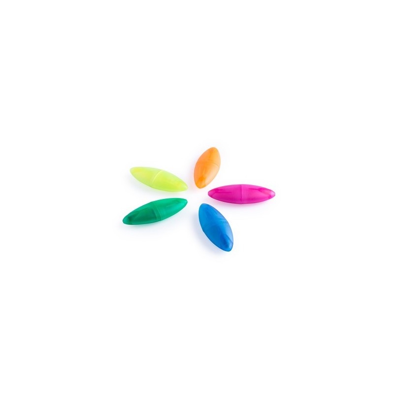 Surligneur Fluorescent Économique Personnalisé Rankap Couleurs : bleu cadeau collaborateur premium