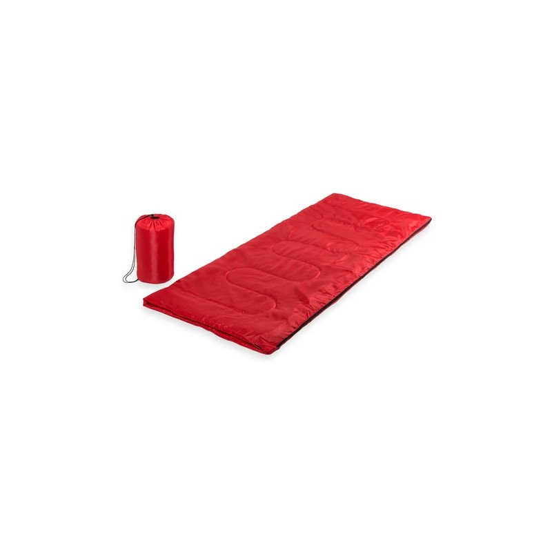 Sac de Couchage Personnalisé Idéal pour vos Aventures - Calix Matières : polyester Couleurs : rouge