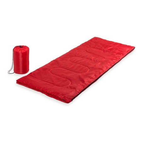 Sac de Couchage Personnalisé Idéal pour vos Aventures - Calix Matières : polyester Couleurs : rouge