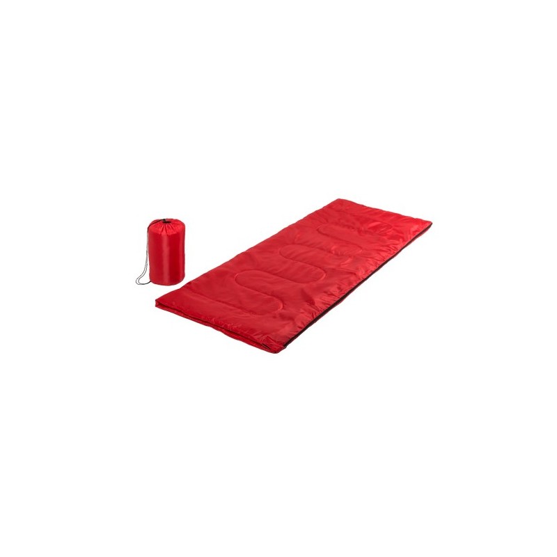 Sac de Couchage Personnalisé Idéal pour vos Aventures - Calix Matières : polyester Couleurs : rouge cadeau affaires élégant
