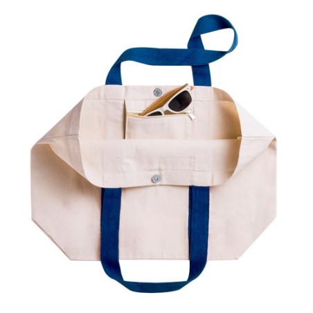 Sac de Plage Personnalisé Dretan Matières : coton Couleurs : noir personnalisation sur mesure