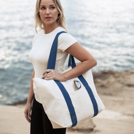 Sac de Plage Personnalisé Dretan Matières : coton Couleurs : noir livraison express 24h 48h