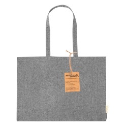 Sac Éco-responsable et Pratique de Shopping Bonillo pas cher Matières : coton recyclé Couleurs : noir