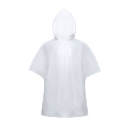 Poncho Imperméable Pratique Personnalisé - Remo Matières : HDPE Couleurs : rouge goodies entreprise design