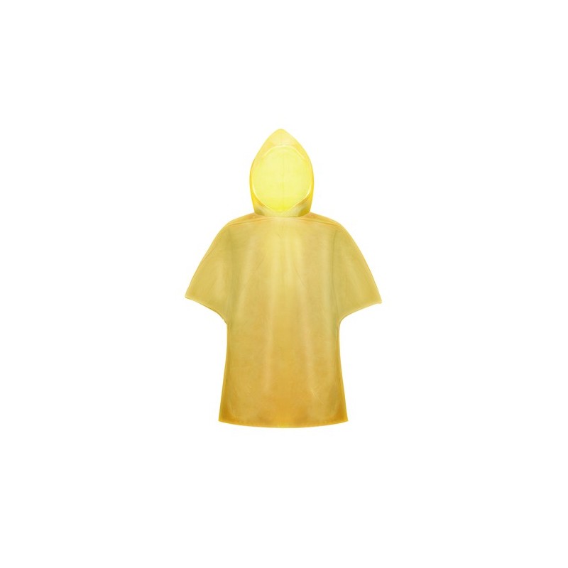 Poncho Imperméable Pratique Personnalisé - Remo Matières : HDPE Couleurs : rouge impression logo haute qualité