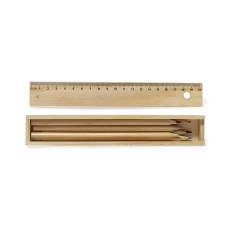 Boîte de Crayons Personnalisée Éco-responsable Dragon Matières : bois