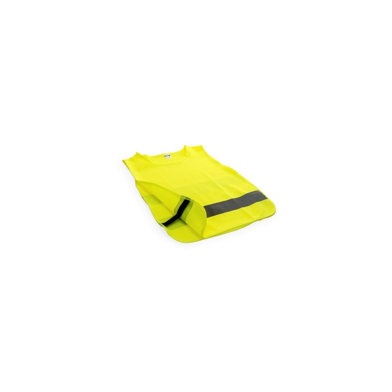 Dossard Réfléchissant Personnalisable pour Enfants - Chasuble Éli Matières : polyester Couleurs : jaune goodies entreprise desig