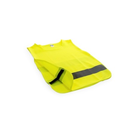 Dossard Réfléchissant Personnalisable pour Enfants - Chasuble Éli Matières : polyester Couleurs : jaune goodies entreprise desig