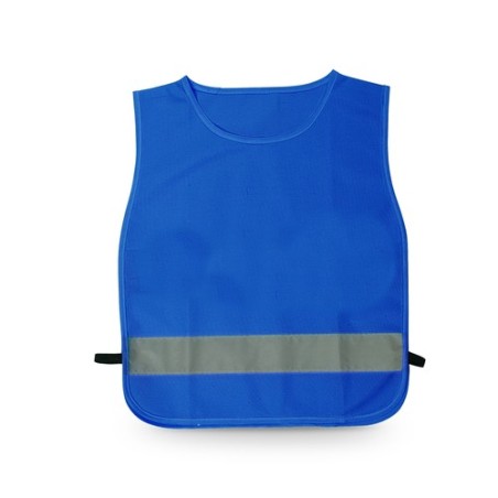 Dossard Réfléchissant Personnalisable pour Enfants - Chasuble Éli Matières : polyester Couleurs : jaune marquage couleur éclatan