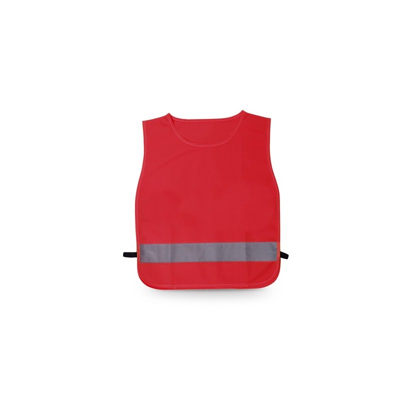 Dossard Réfléchissant Personnalisable pour Enfants - Chasuble Éli Matières : polyester Couleurs : bleu goodies publicitaire évén