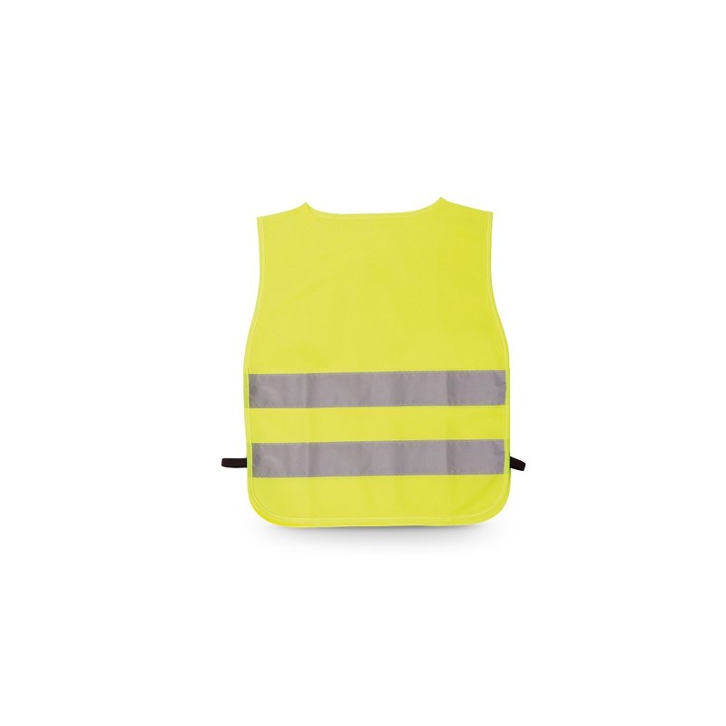 Dossard Réfléchissant Personnalisable pour Enfants - Chasuble Éli Matières : polyester Couleurs : bleu personnalisation sur mesu