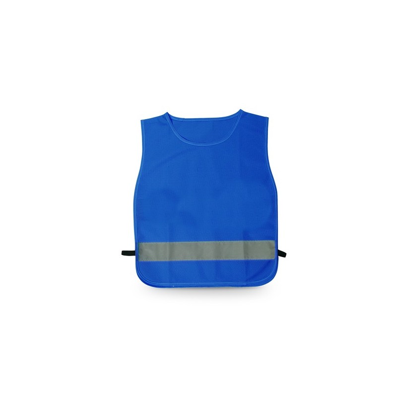 Dossard Réfléchissant Personnalisable pour Enfants - Chasuble Éli Matières : polyester Couleurs : rouge cadeau affaires élégant