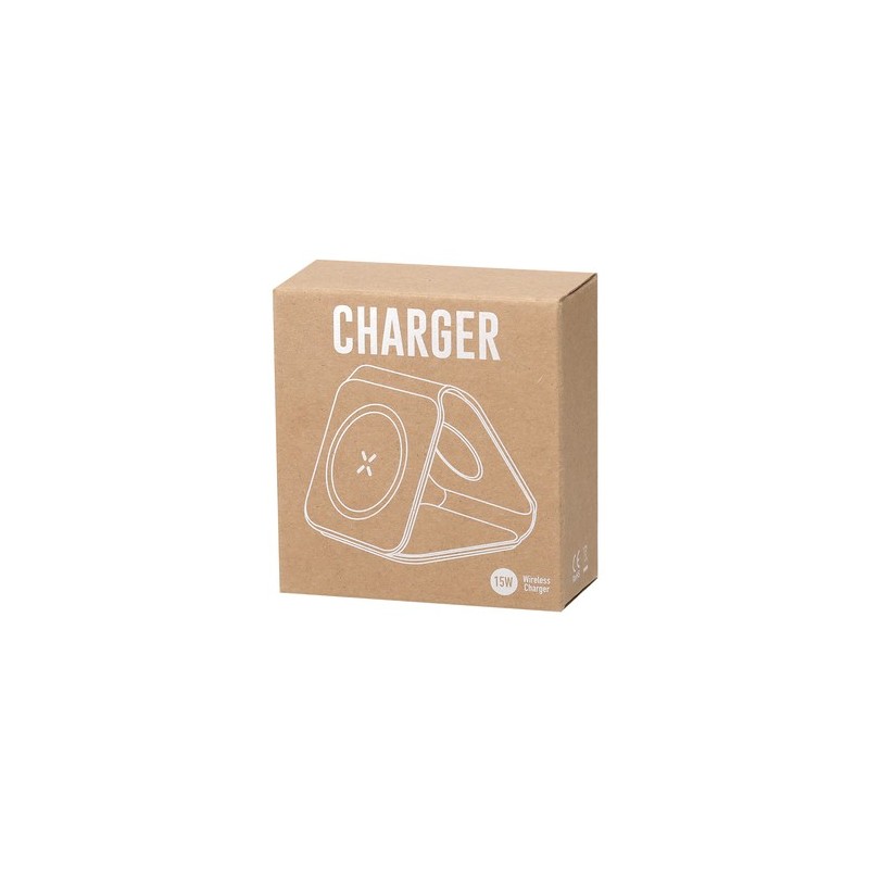 Chargeur pas cher personnalisé Tardim Couleurs : blanc objet promotionnel éco-responsable