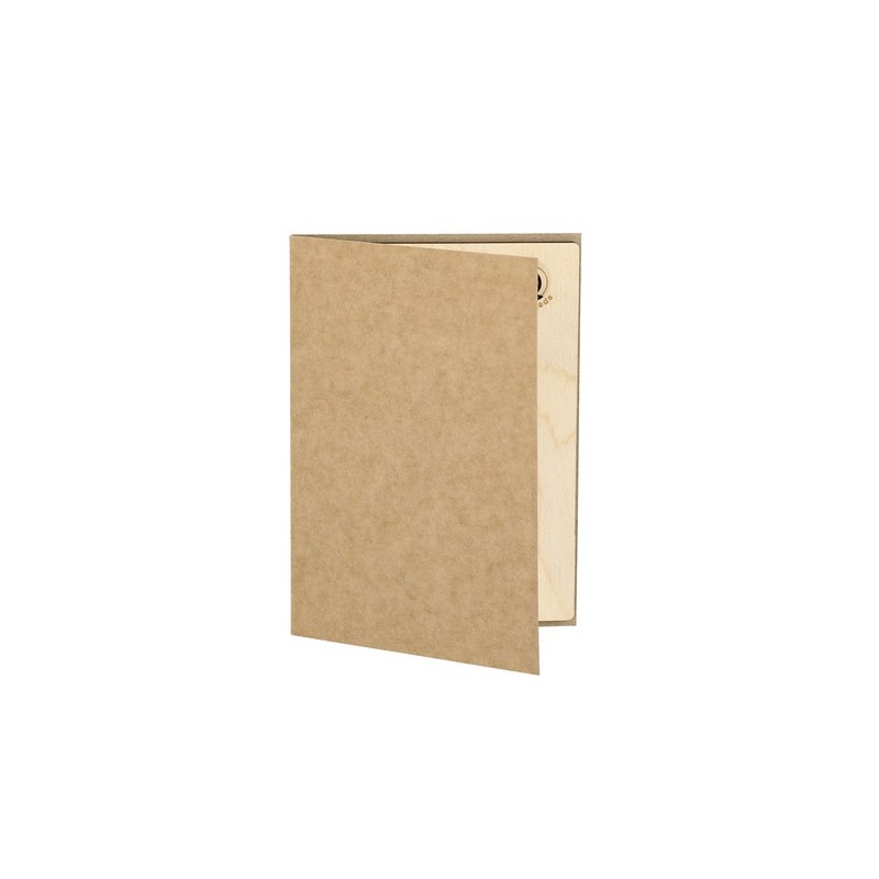 Ornement personnalisé de Noël Astrox Matières : bois Couleurs : naturel goodies publicitaire événementiel