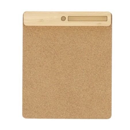 Tapis Souris Multifonction Personnalisé Économique Dannax Matières : bambou Couleurs : naturel