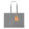 Sac Éco-responsable et Pratique de Shopping Bonillo pas cher Matières : coton recyclé Couleurs : bleu goodies entreprise design