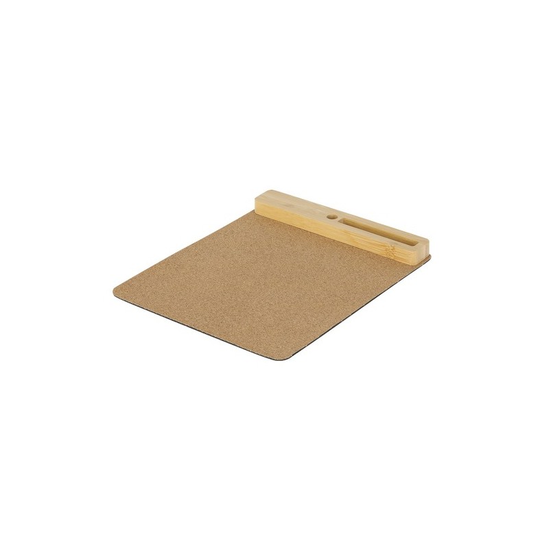 Tapis Souris Multifonction Personnalisé Économique Dannax Matières : bambou Couleurs : naturel marquage laser ultra précis