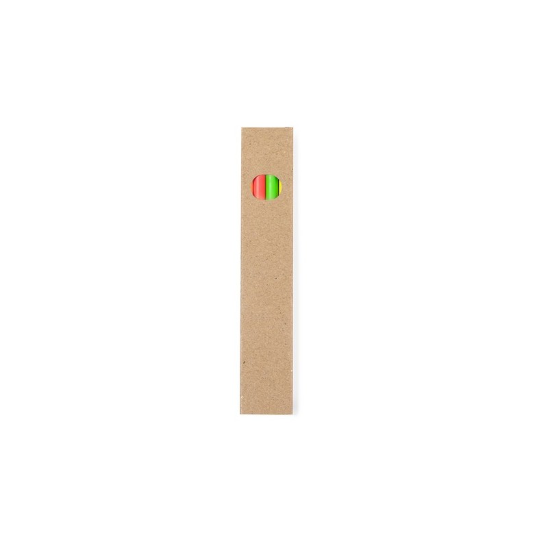 Boîte Éco-responsable Personnalisée de Crayons Tucker | Objets Publicitaires Matières : carton recyclé goodies publicitaire évén