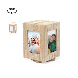 Porte-Photos en Bois Personnalisé - Vesper Cube Matières : MDF