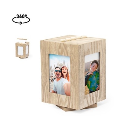 Porte-Photos en Bois Personnalisé - Vesper Cube Matières : MDF