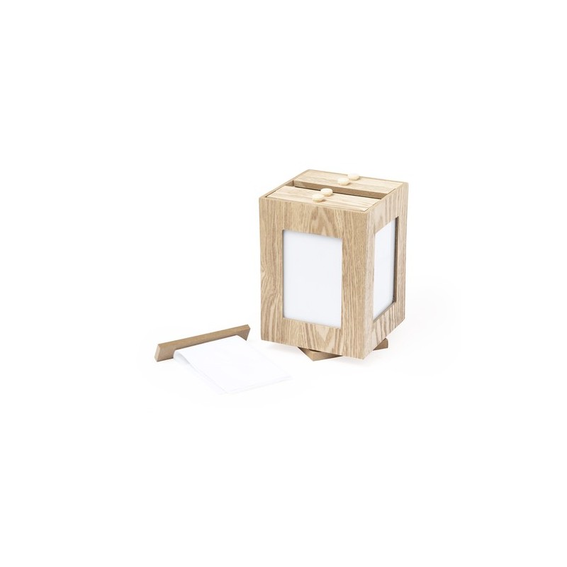 Porte-Photos en Bois Personnalisé - Vesper Cube Matières : MDF personnalisable avec votre logo