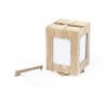 Porte-Photos en Bois Personnalisé - Vesper Cube Matières : MDF personnalisable avec votre logo