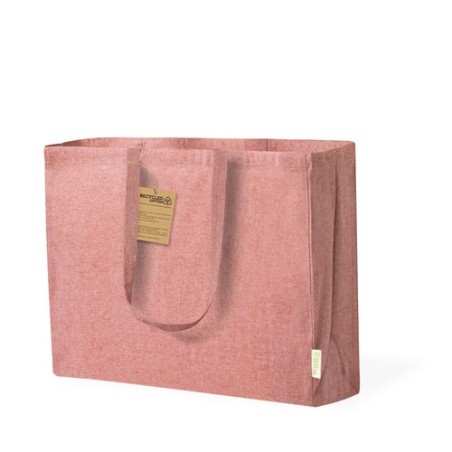 Sac Éco-responsable et Pratique de Shopping Bonillo pas cher Matières : coton recyclé Couleurs : bleu goodies publicitaire événe