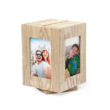 Porte-Photos en Bois Personnalisé - Vesper Cube Matières : MDF cadeau entreprise pas cher