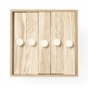 Porte-Photos en Bois Personnalisé - Vesper Cube Matières : MDF impression haute définition