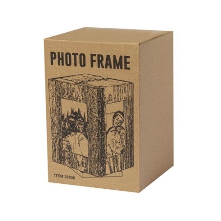 Porte-Photos Vesper : Design Élégant en Bois Naturel