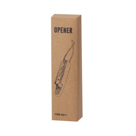 Ouvre Bouteille Éco-responsable Personnalisé - Cesaris Matières : bois marquage laser ultra précis