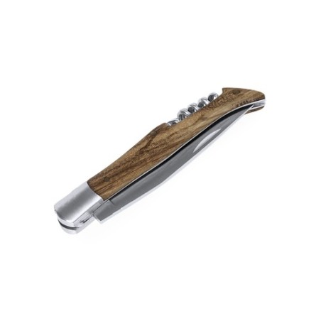 Accessoire de vin pratique personnalisé canif tire-bouchon Sparq Matières : bois impression haute définition