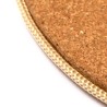 Support Éco-responsable Pratique en Liège Naturel - Melorix Matières : liège marquage laser ultra précis