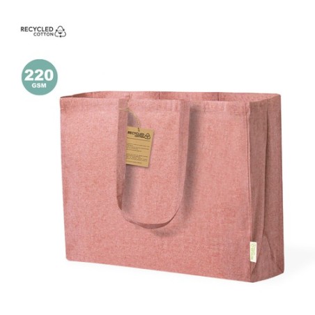 Sac Éco-responsable et Pratique de Shopping Bonillo pas cher Matières : coton recyclé Couleurs : bleu cadeau client original