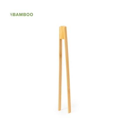 Pince Éco-responsable Personnalisée d'Ustensile de Cuisine Nigma pas cher Matières : bambou
