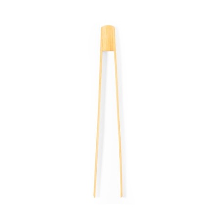 Pince Éco-responsable Personnalisée d'Ustensile de Cuisine Nigma pas cher Matières : bambou personnalisable avec votre logo