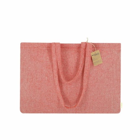 Sac Éco-responsable et Pratique de Shopping Bonillo pas cher Matières : coton recyclé Couleurs : bleu personnalisable avec votre