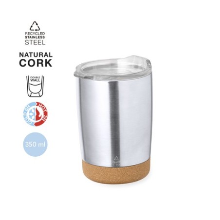 Mug Isotherme Éco-responsable Personnalisé Thermique Sarski personnalisable avec votre logo