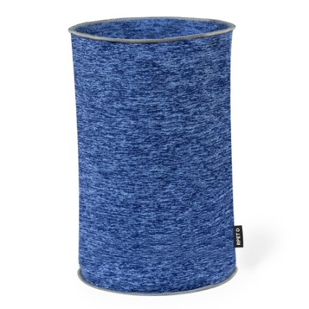 Tour de Cou Éco-responsable Personnalisé pas cher Duvan Matières : PET recyclé Couleurs : rouge marquage couleur éclatante
