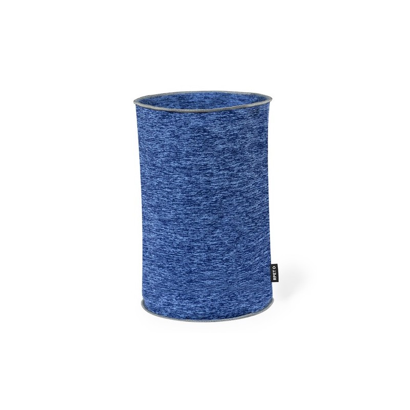 Tour de Cou Éco-responsable Personnalisé pas cher Duvan Matières : PET recyclé Couleurs : bleu marine goodies personnalisé en st