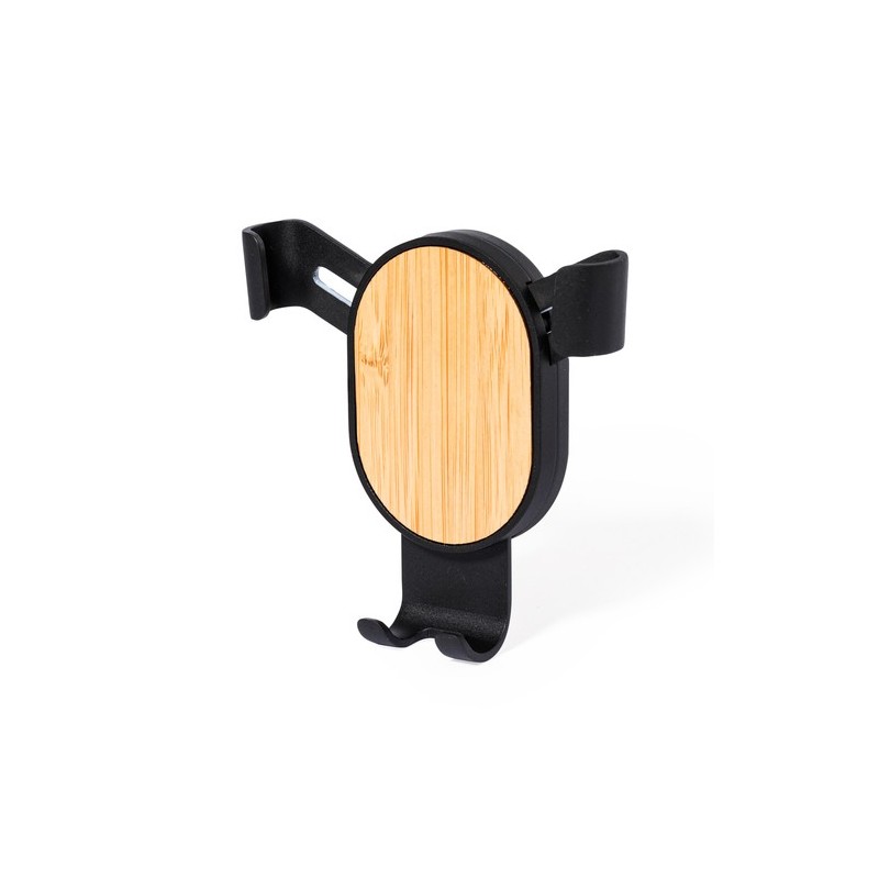 Support Éco-responsable Pratique pour Smartphone - Cultard Matières : bambou Couleurs : noir