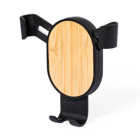 Support Éco-responsable Pratique pour Smartphone - Cultard Matières : bambou Couleurs : noir