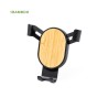 Support Éco-responsable Pratique pour Smartphone - Cultard Matières : bambou Couleurs : noir personnalisable avec votre logo