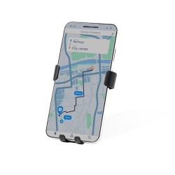 Support Éco-responsable Pratique pour Smartphone - Cultard Matières : bambou Couleurs : noir impression haute définition