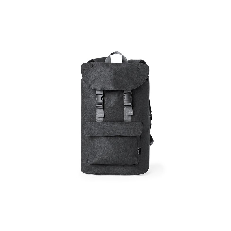 Sac à Dos Durable Personnalisable Turmon Couleurs : noir Matières : polyester recyclé