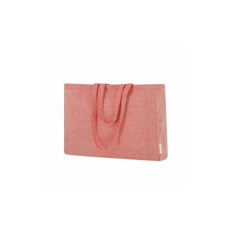 Sac Éco-responsable et Pratique de Shopping Bonillo pas cher Matières : coton recyclé Couleurs : naturel personnalisation sur me