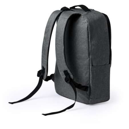 Sac à Dos Éco-responsable Publicitaire Ingria Couleurs : bleu marine Matières : polyester recyclé accessoire événementiel unique