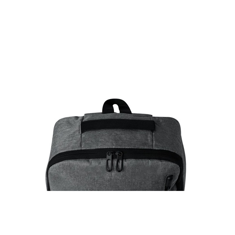 Sac à Dos Éco-responsable Publicitaire Ingria Couleurs : bleu marine Matières : polyester recyclé goodies personnalisé en stock