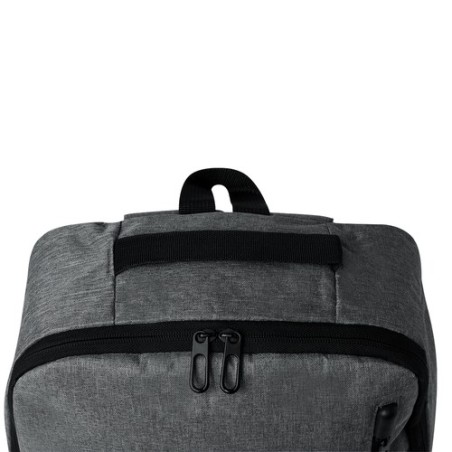 Sac à Dos Éco-responsable Publicitaire Ingria Couleurs : bleu marine Matières : polyester recyclé goodies personnalisé en stock
