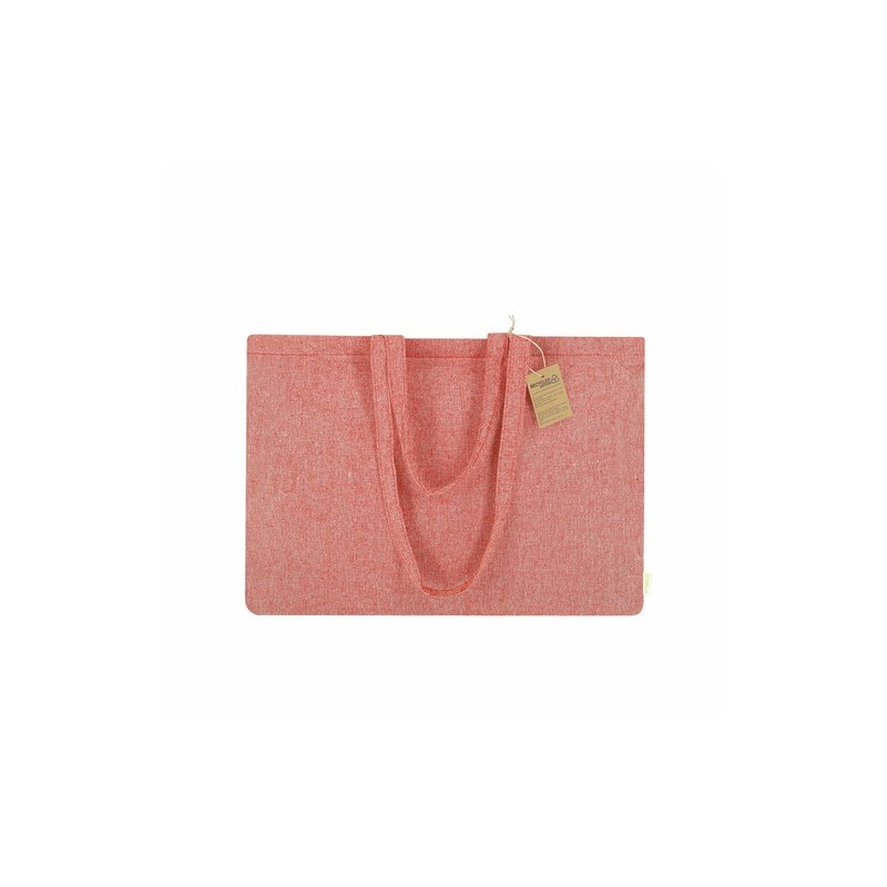Sac Éco-responsable et Pratique de Shopping Bonillo pas cher Matières : coton recyclé Couleurs : naturel goodies publicitaire du